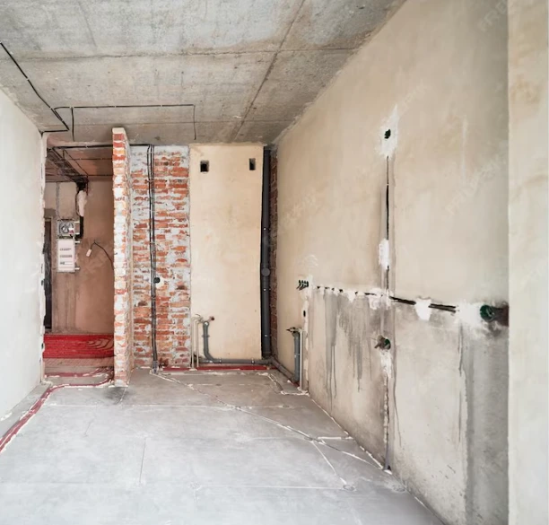 Site before renovation planning